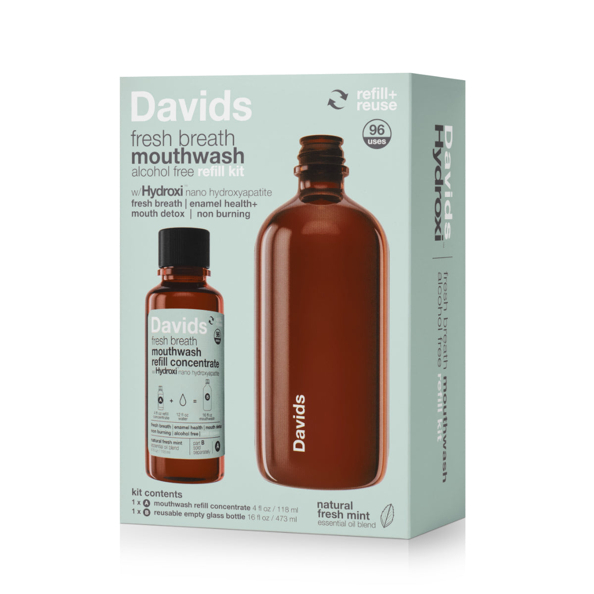公式】Hydroxi™ フレッシュブレス マウスウォッシュ（洗口液）｜Davids 